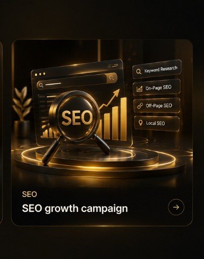 SEO growth campaign project preview